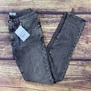 Balenciaga Women Jeans Size 26 Black Light Wash UP57 2016 02024